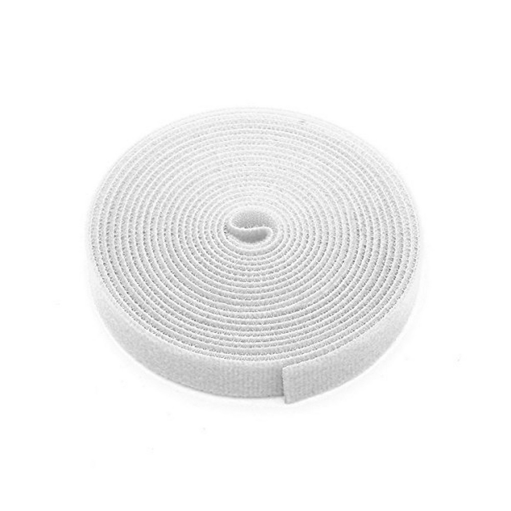 Cinta blanca de velcro multiusos  5ft x 3/4 in