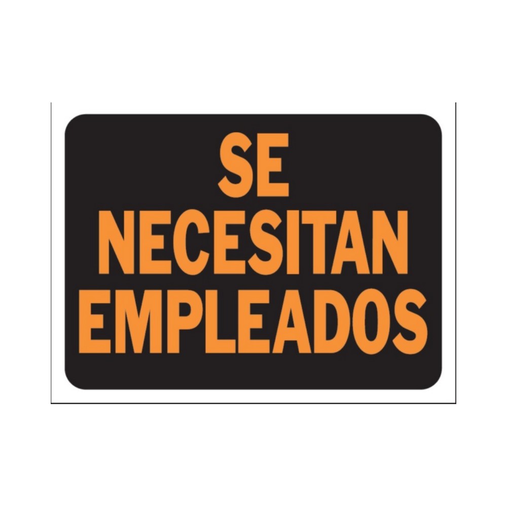 Rotulo se necesitan empleados 3126