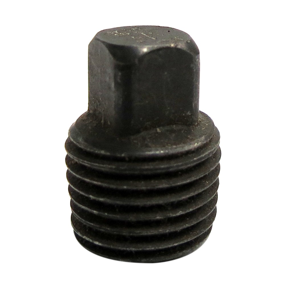 Tapon macho acero al carbón 1/4 pulg