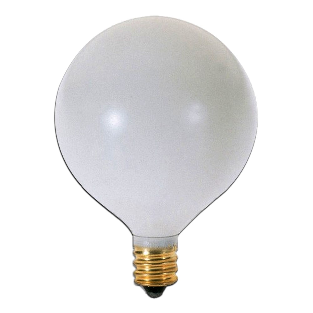 Bombilla incandescente 40w blanco e-12 globo