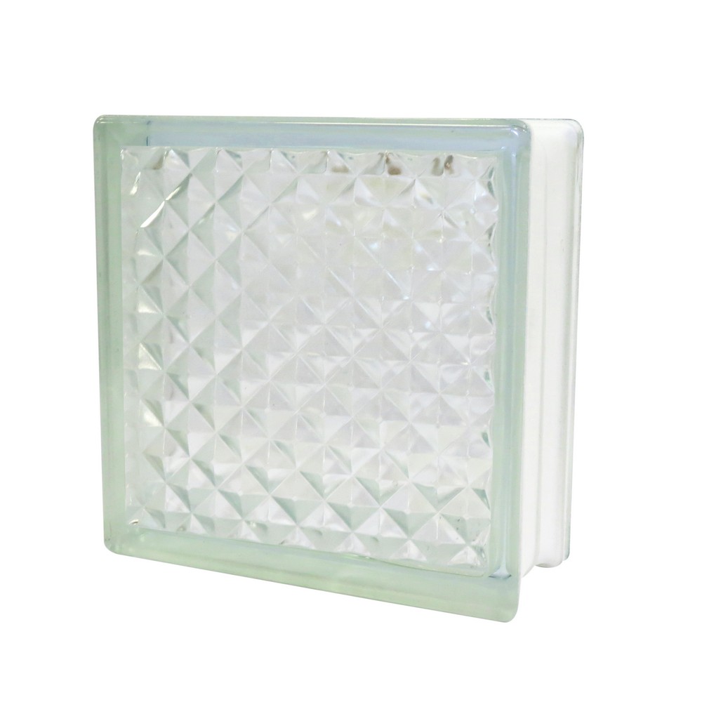 Vidrio block 190x190x80 mm clear lattice