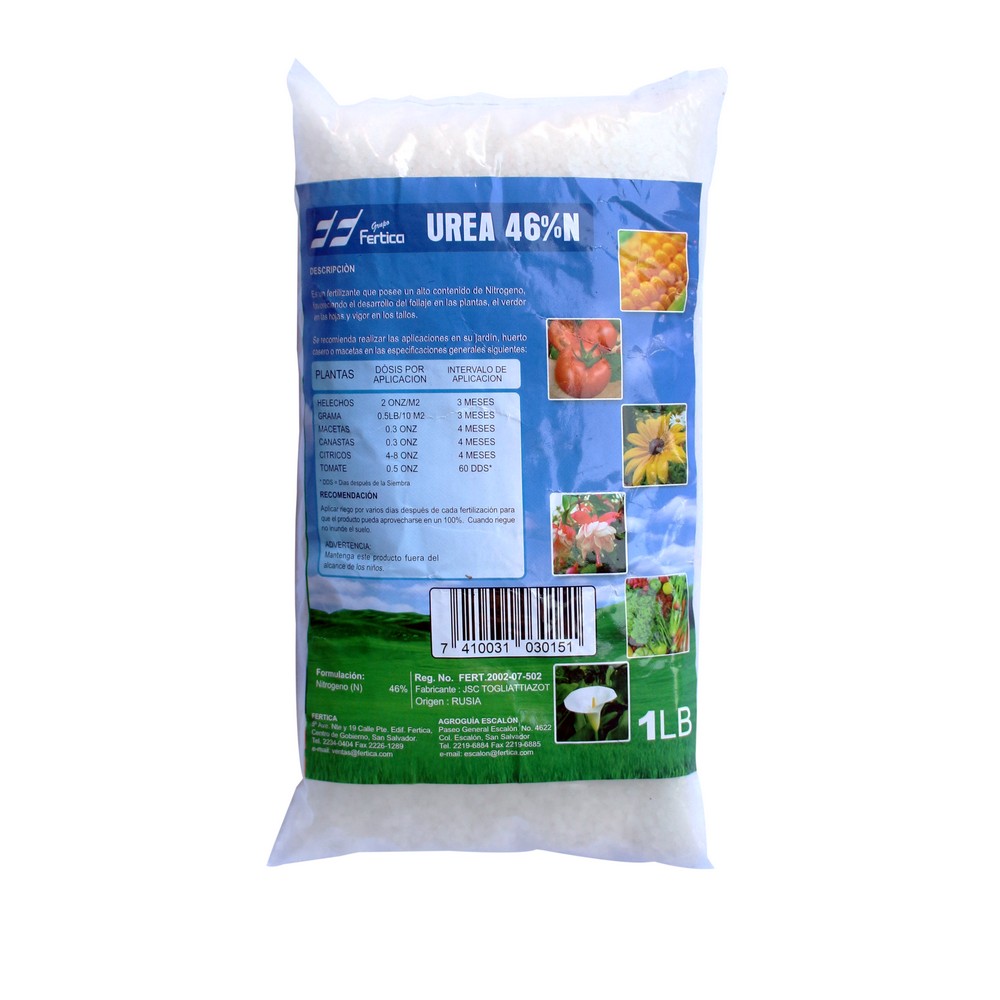 Fertilizante urea 1 lb