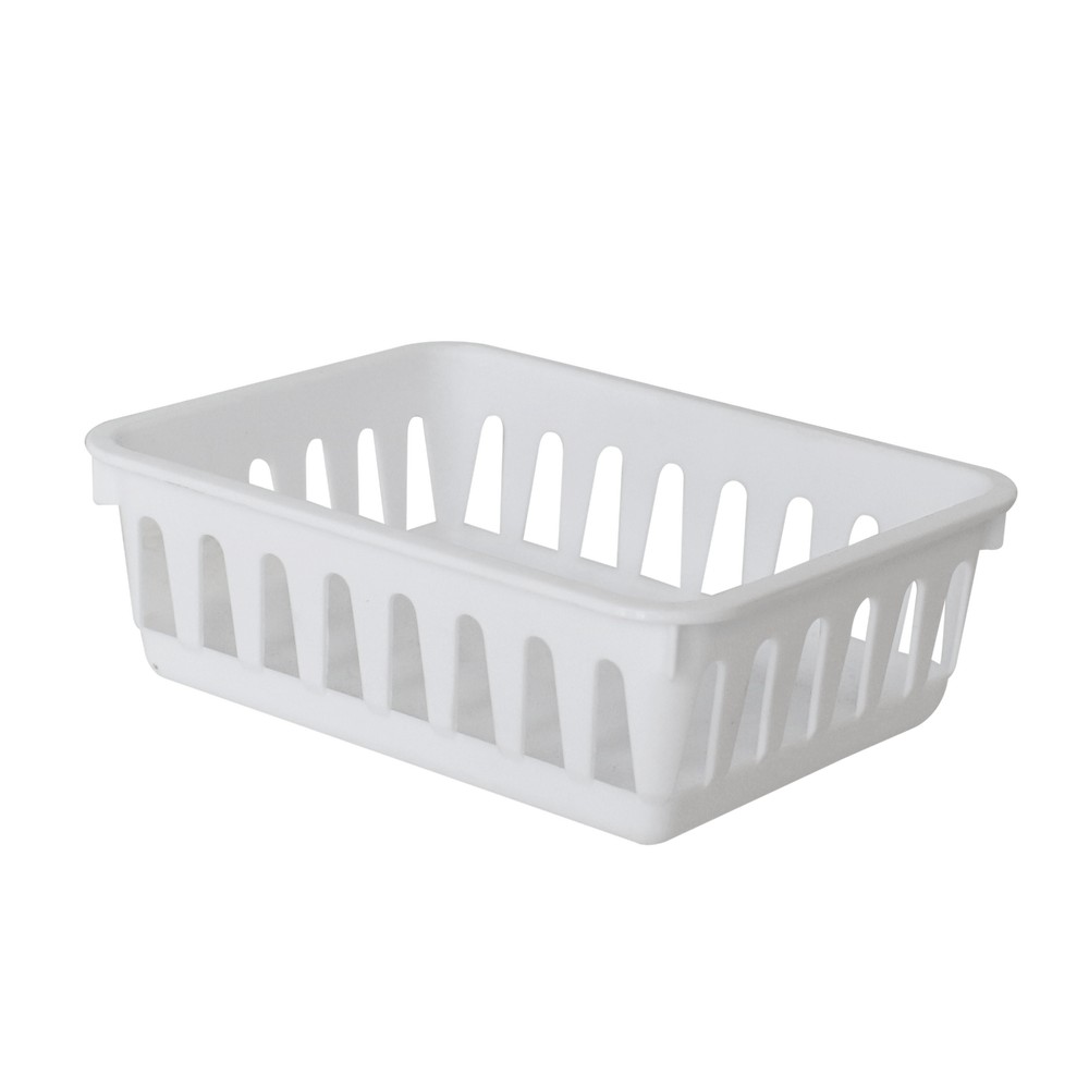 Caja mini organizadora 16.2 x 12.7 x 5.4 cm blanca sterilite