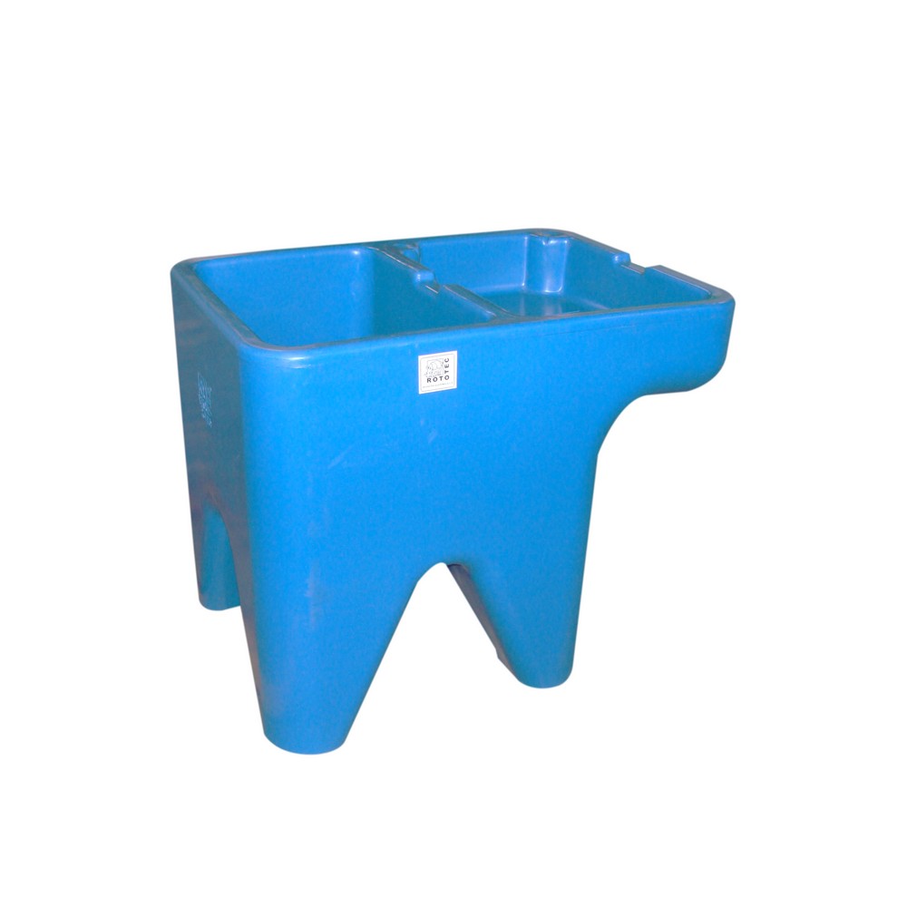 Distribuidora Mariscal  Pila De Plastico Azul 1 Lavadero Izquierdo