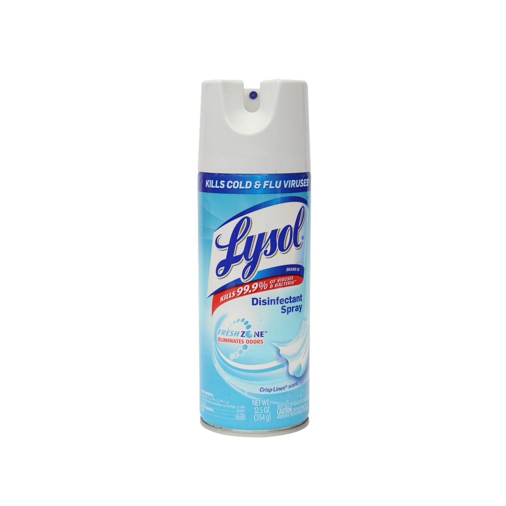 Desinfectante antibacterial lysol lino en spray