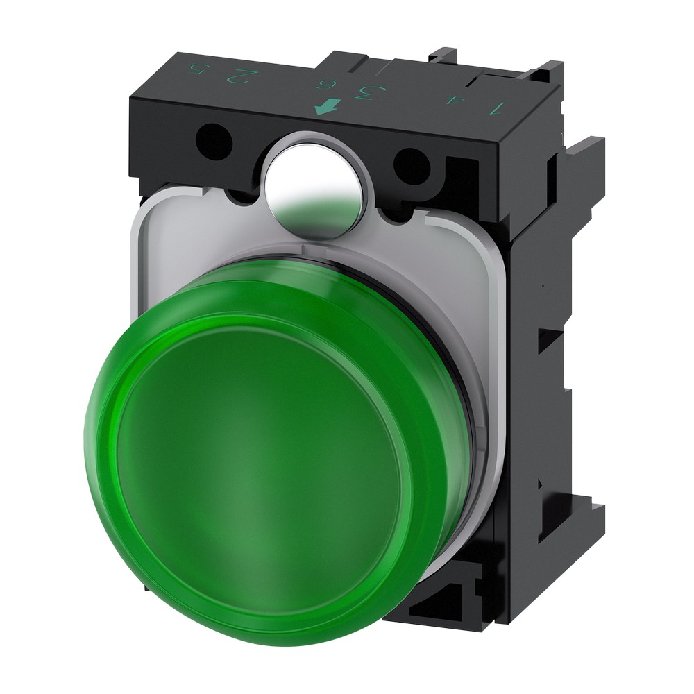 Piloto led led verde 110vac 3su11036aa401aa0