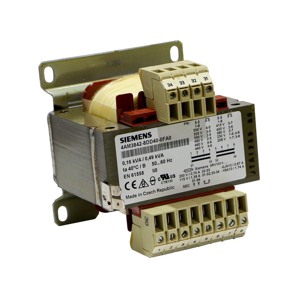 Transformador de control 160va