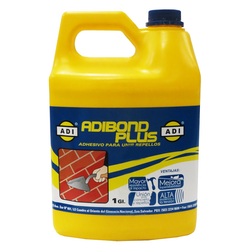 Adhesivo para repello adi bond plus blanco 1 gal (3.78 l)