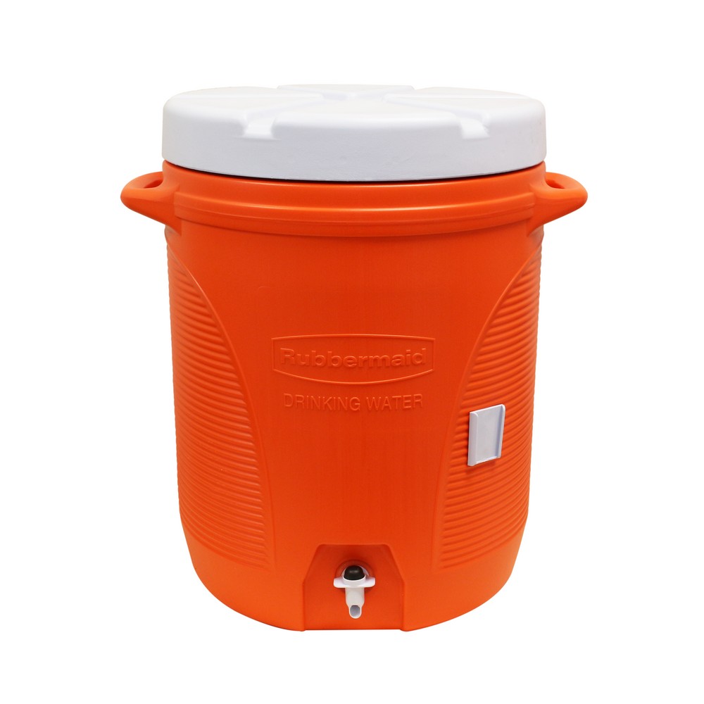 Termo insulado 10 gal naranja rubbermaid