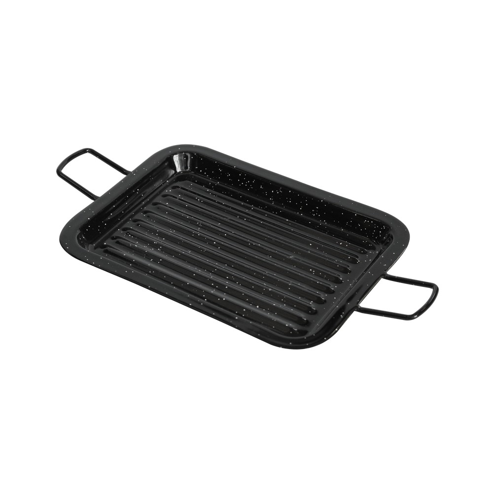 Grill de piedra reversible  Vitrinor - Menaje de cocina de acero  vitrificado, aluminio o acero inoxidable