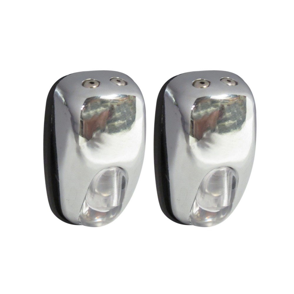 Boquilla con luz blanca para limpia parabrisas 2 pzas