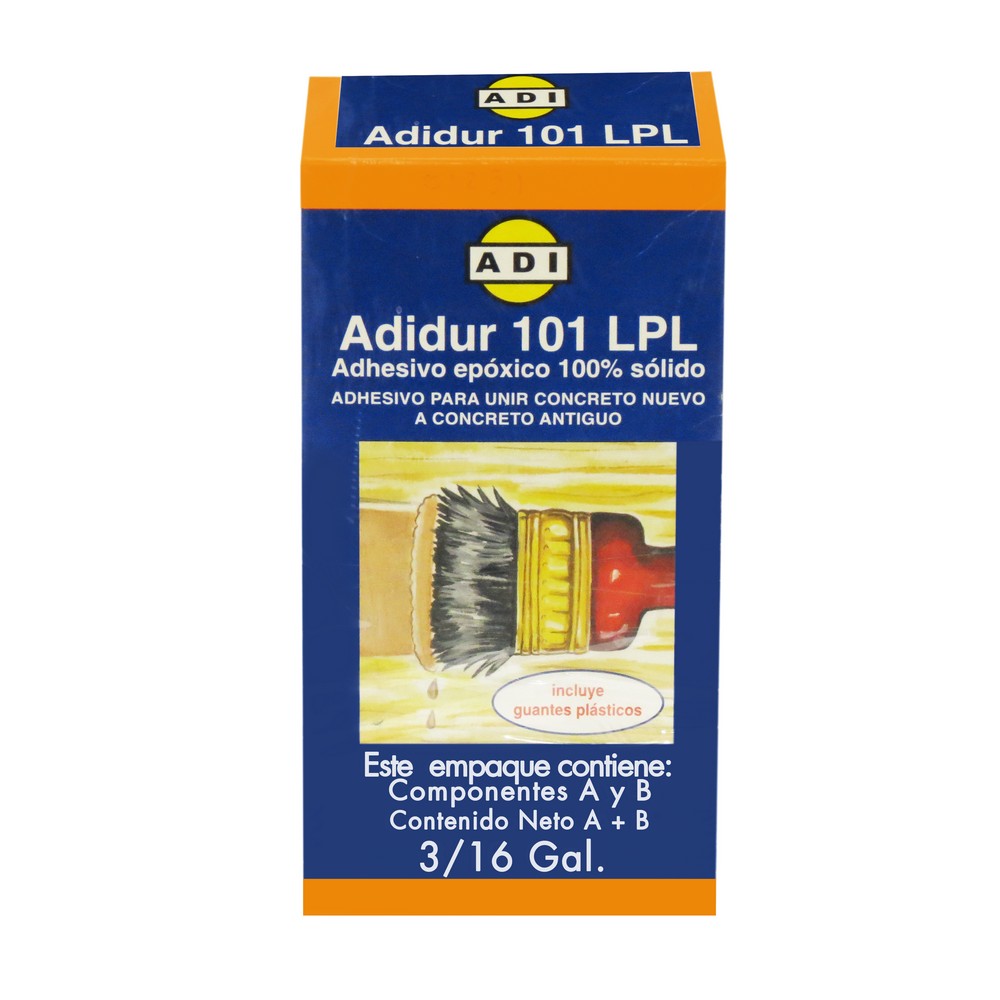 Adhesivo epóxico para concreto adidur 101 lpl 3/16 gal (709.76 ml)