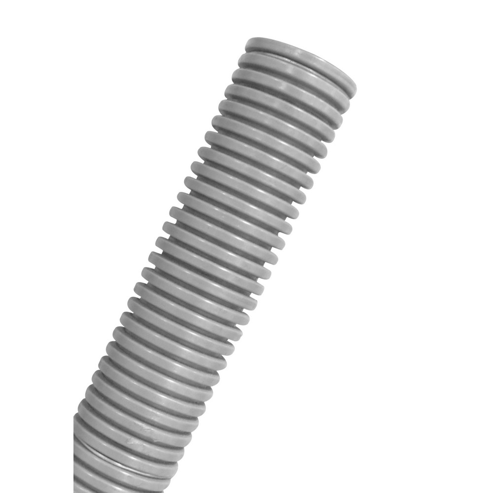 Tubo conduit flexible 3/4 pulg (19.05 mm) gris con guía