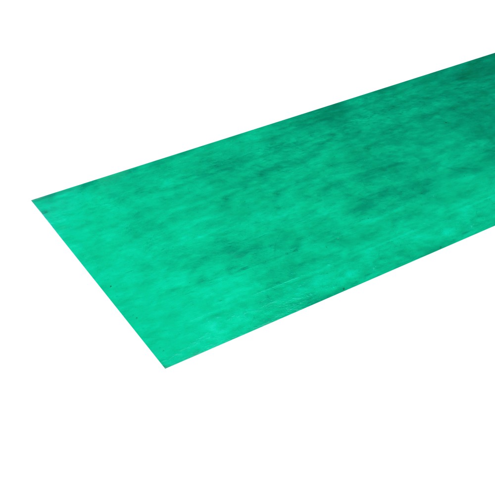 Lámina plástica estriada 2.10x1.05 m verde