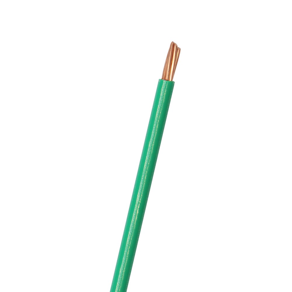 Cable eléctrico thhn 6 verde