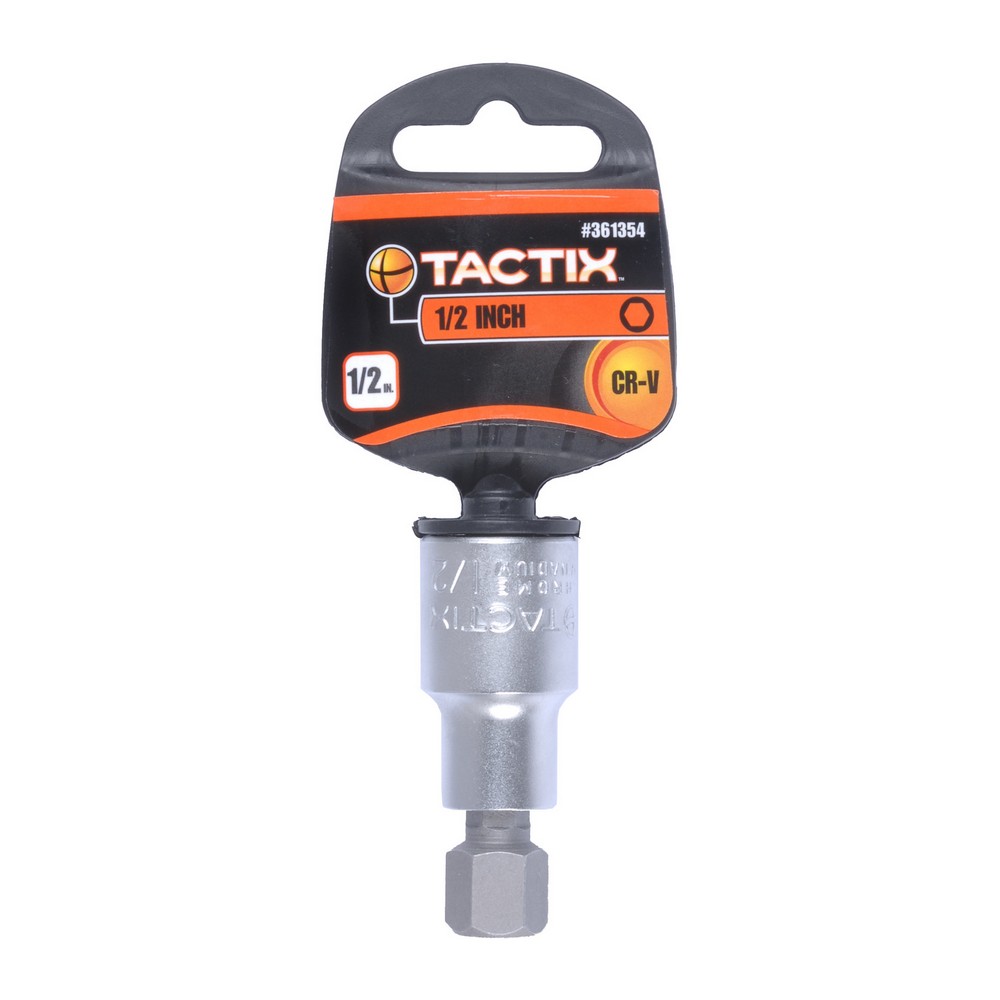 Dado con punta hexa mando de 1/2 x 1/2 tactix 361354