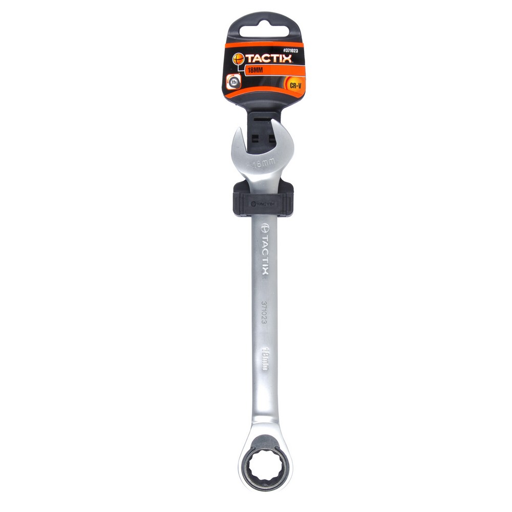 Llave mixta 18mm con ratchet