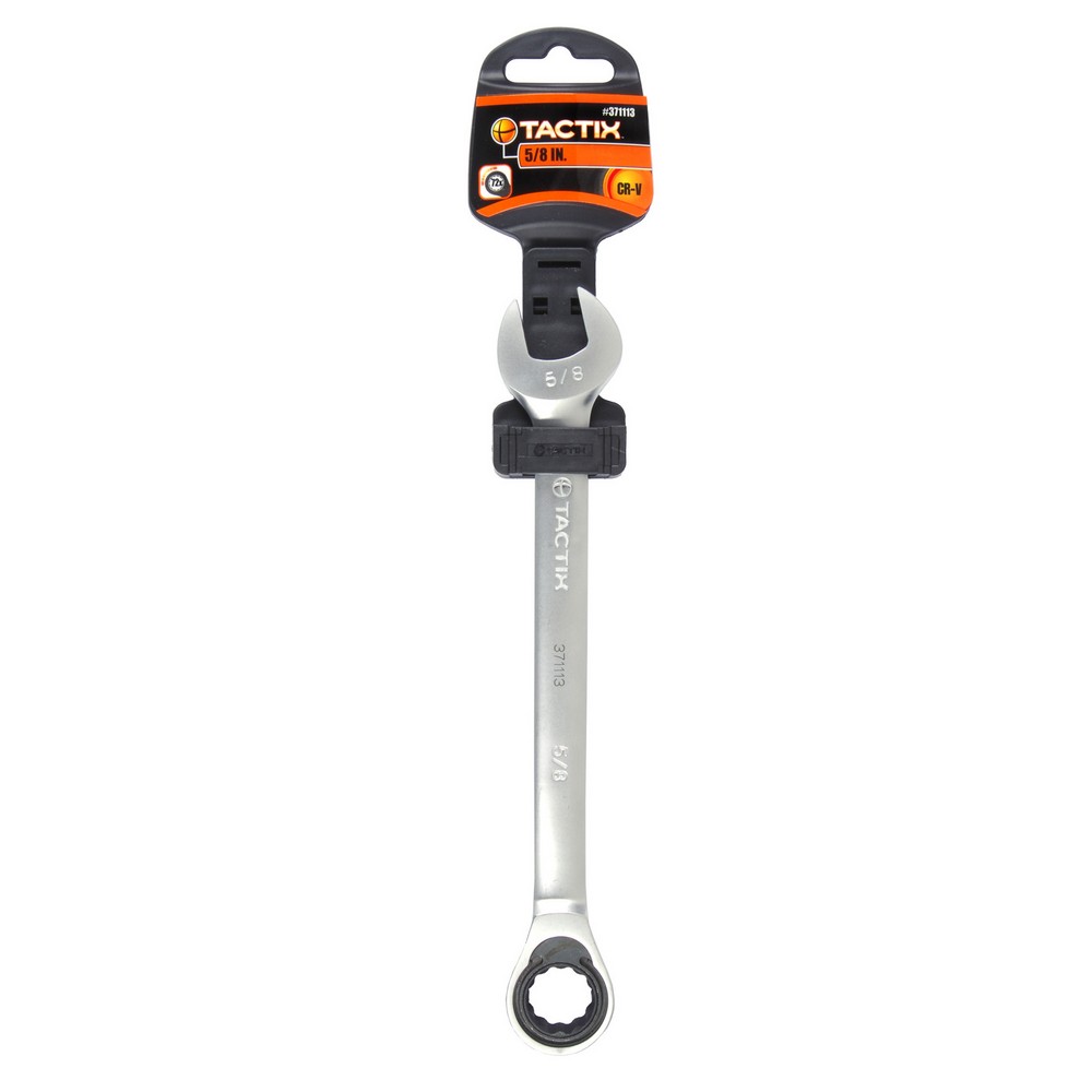 Llave con cola y ratchet 5/8 tactix 371113