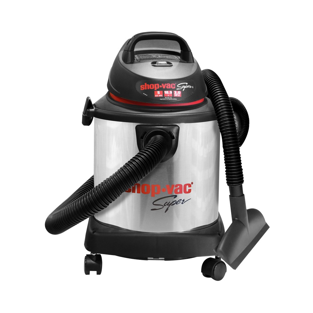Aspiradora de 5 galones y 3 hp Aspiradoras e hidrolavadoras SHOP VAC