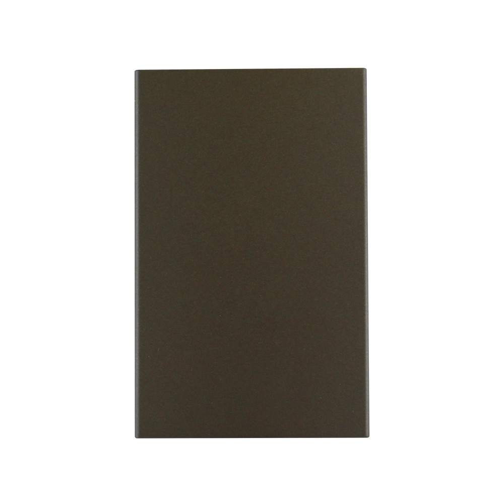Placa ciega negro t&j