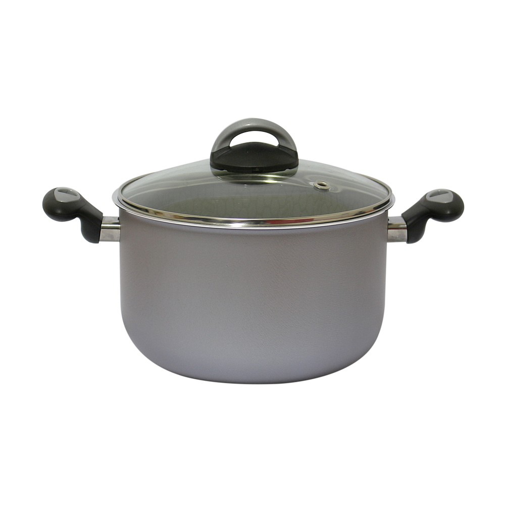 OLLA ALUMINIO 1.9MM CON TAPA LIGHT CINSA 64402