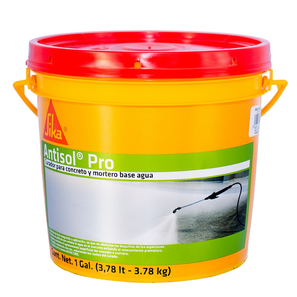 Curador para concreto sika antisol blanco 1 gal (3.78 l)