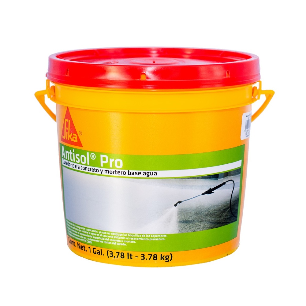 Curador para concreto sika antisol blanco 1 gal (3.78 l)