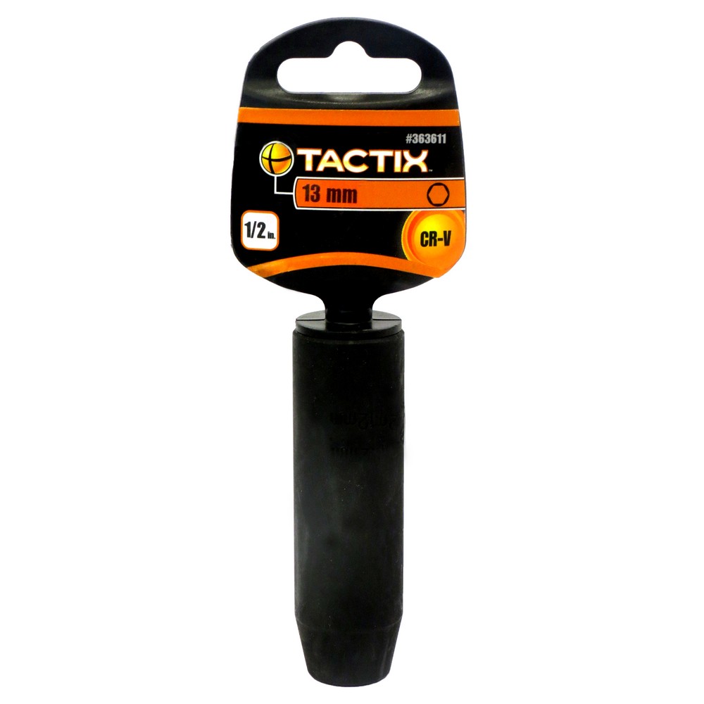 Dado de impacto 6 pts mando de 1/2 x 13 mm tactix 363611