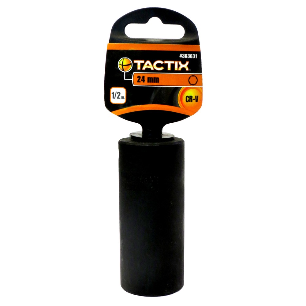 Dado de impacto 6 pts mando de 1/2 in x 24 mm