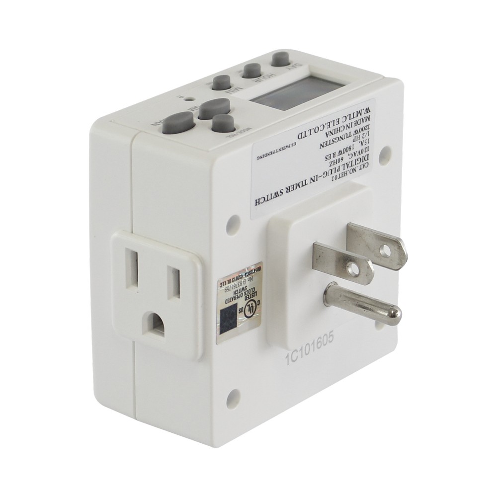 Timer digital semanal