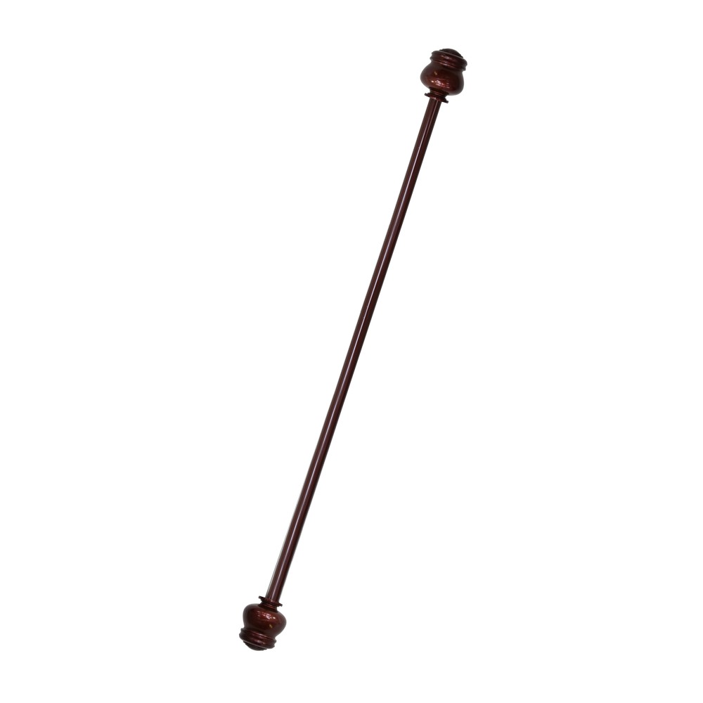Cortinero de 28 a 48 pulg café