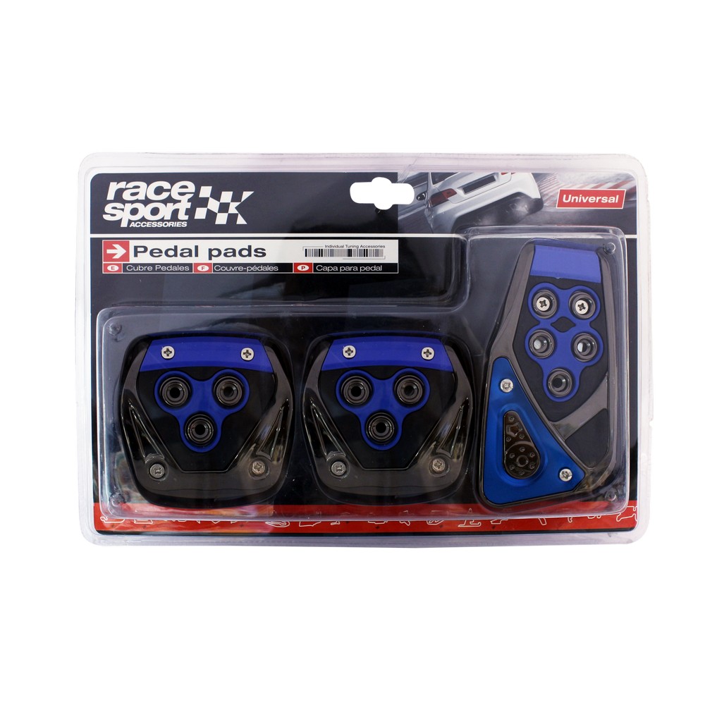 Pedal para carro azul - 3 unidades