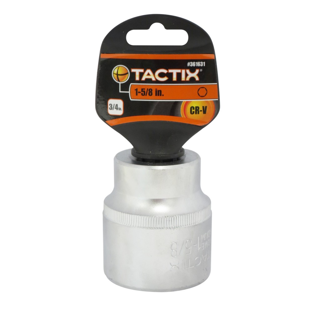 Cubo 1-5/8 pulg mando 3/4 pulg 6 puntos