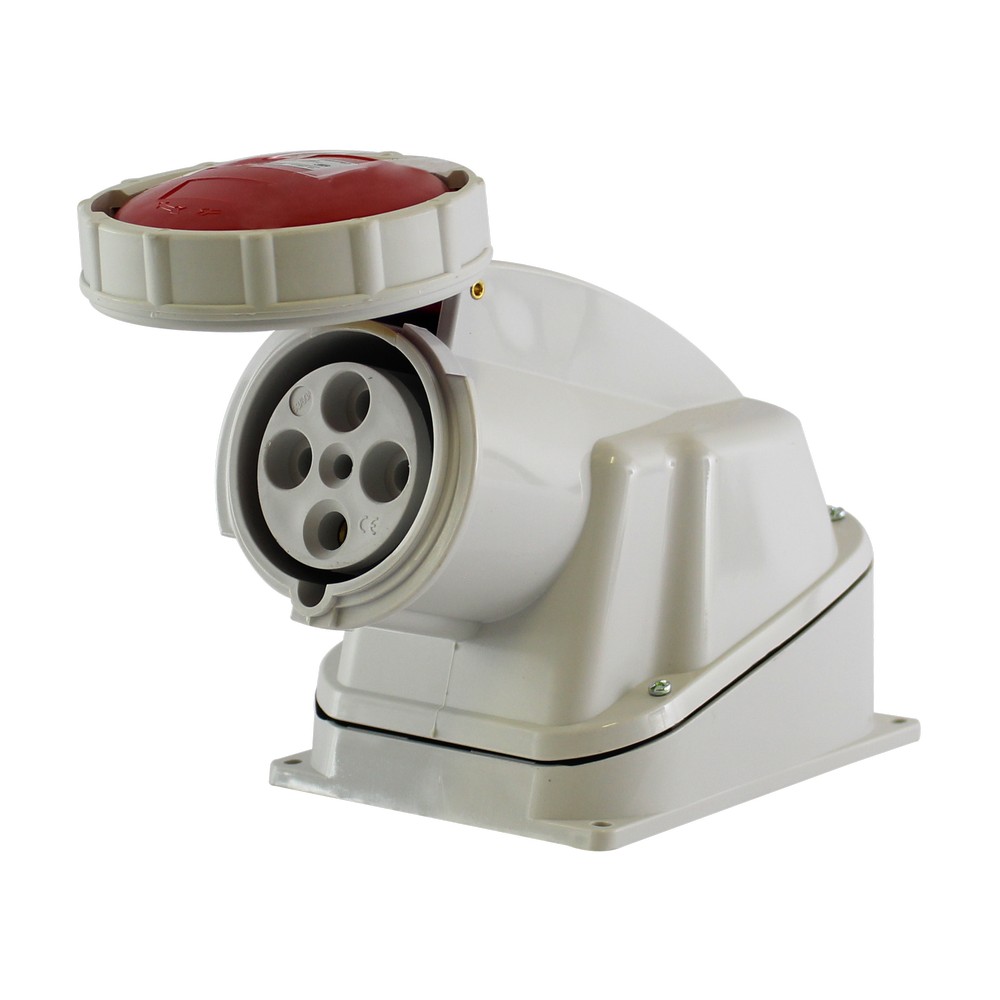 Toma superficial hembra 3polos + tierra 63a 415vac