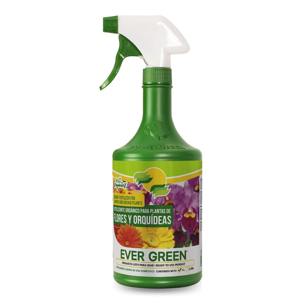 Fertilizante flores y orquídeas orgánico 1 l