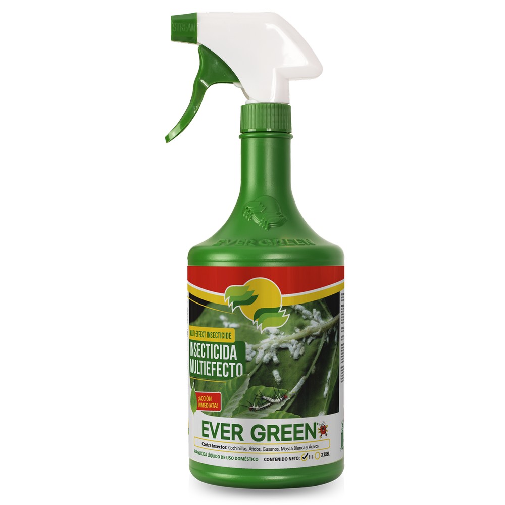 Insecticida multiefecto organico 1lt evergreen