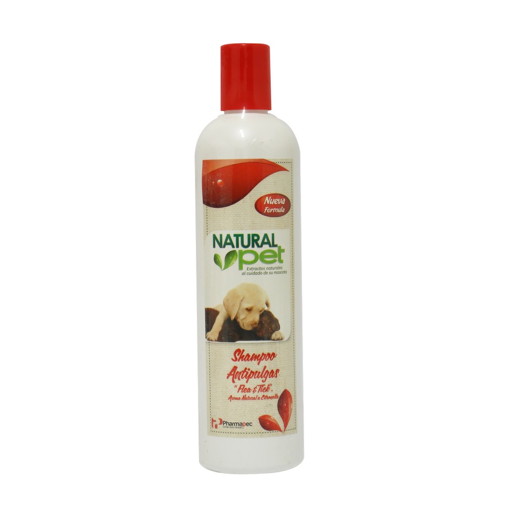 Shampoo para perro antipulgas natural