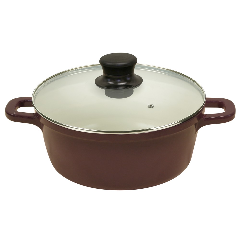 OLLA DE ALUMINIO CON TAPA 20CM