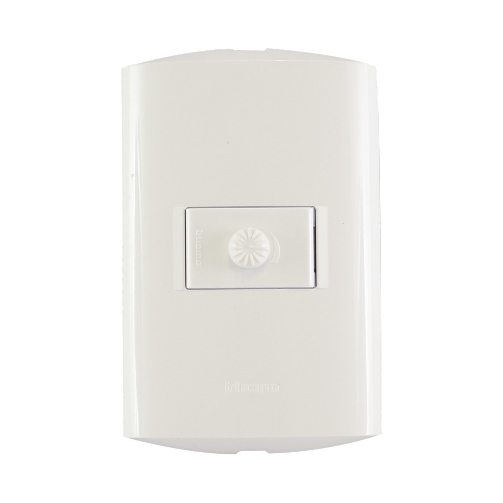 Dimmer con placa blanco 300 w bticino ae2155eb