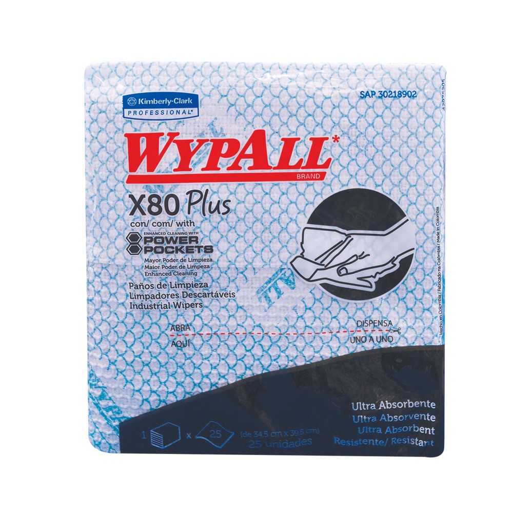Toalla wypall x80 plus azul 30218777