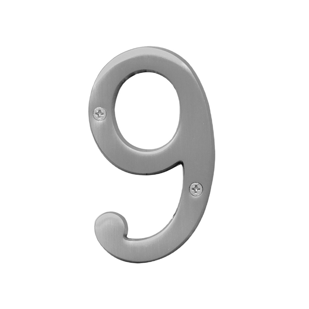Numero 3 4 pulg satin niquel
