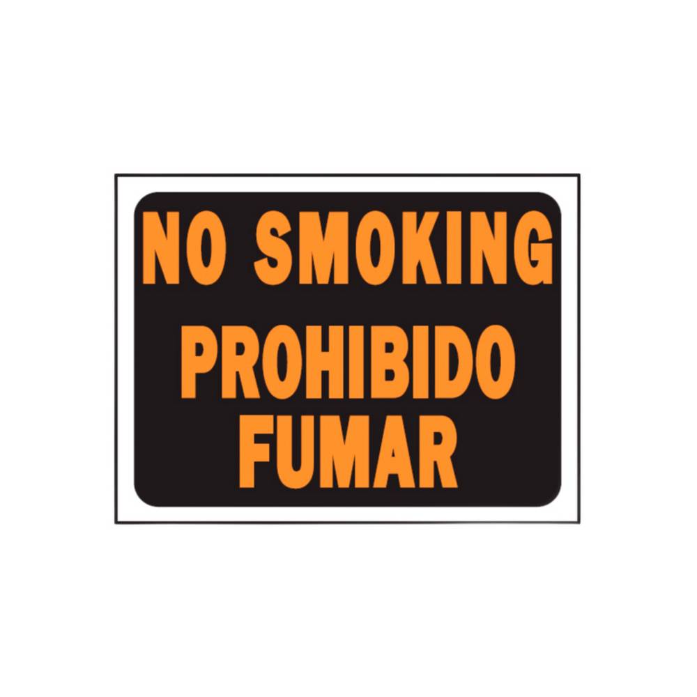 Rotulo no smoking 20 x 30 cms