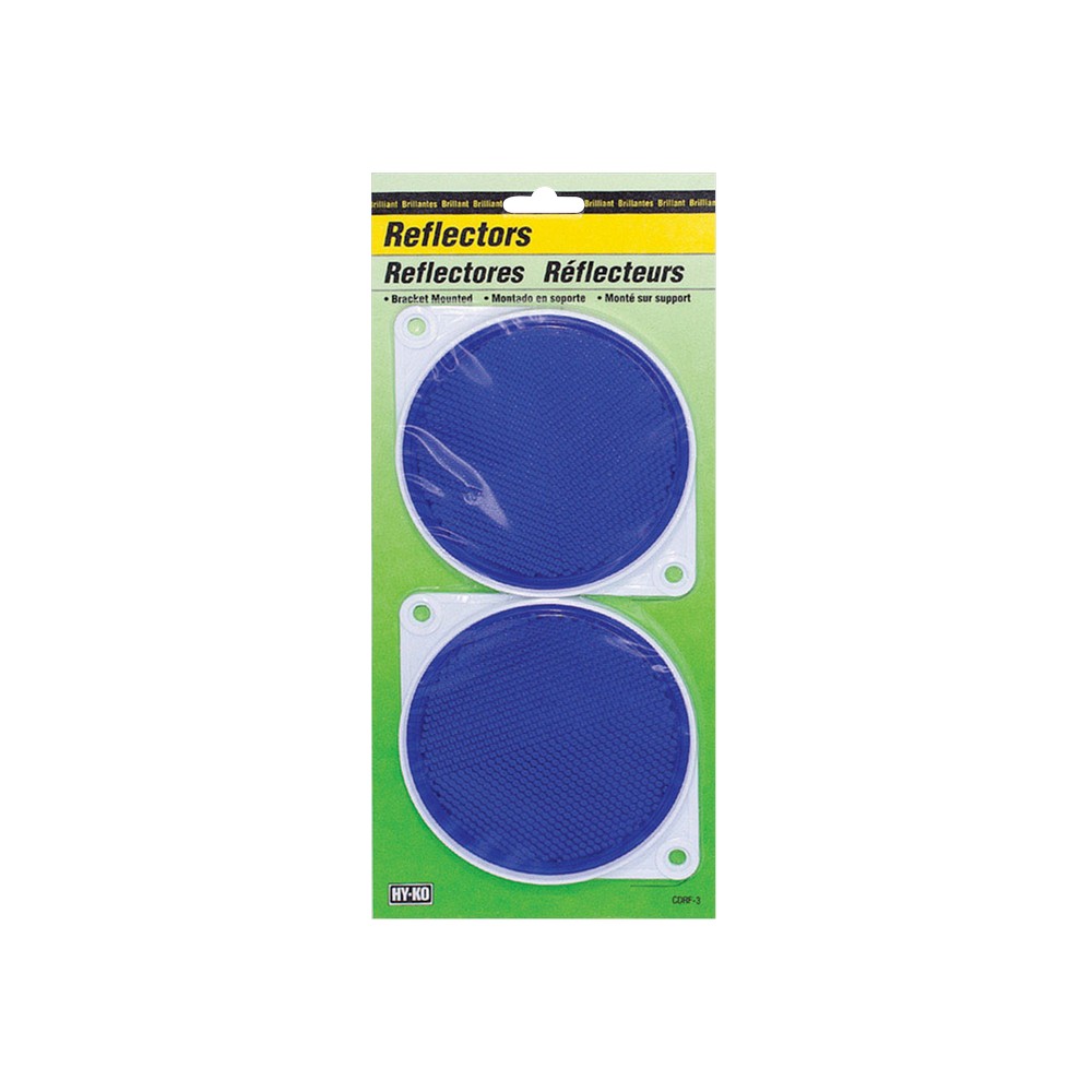 Reflector preventivo azul 3.25