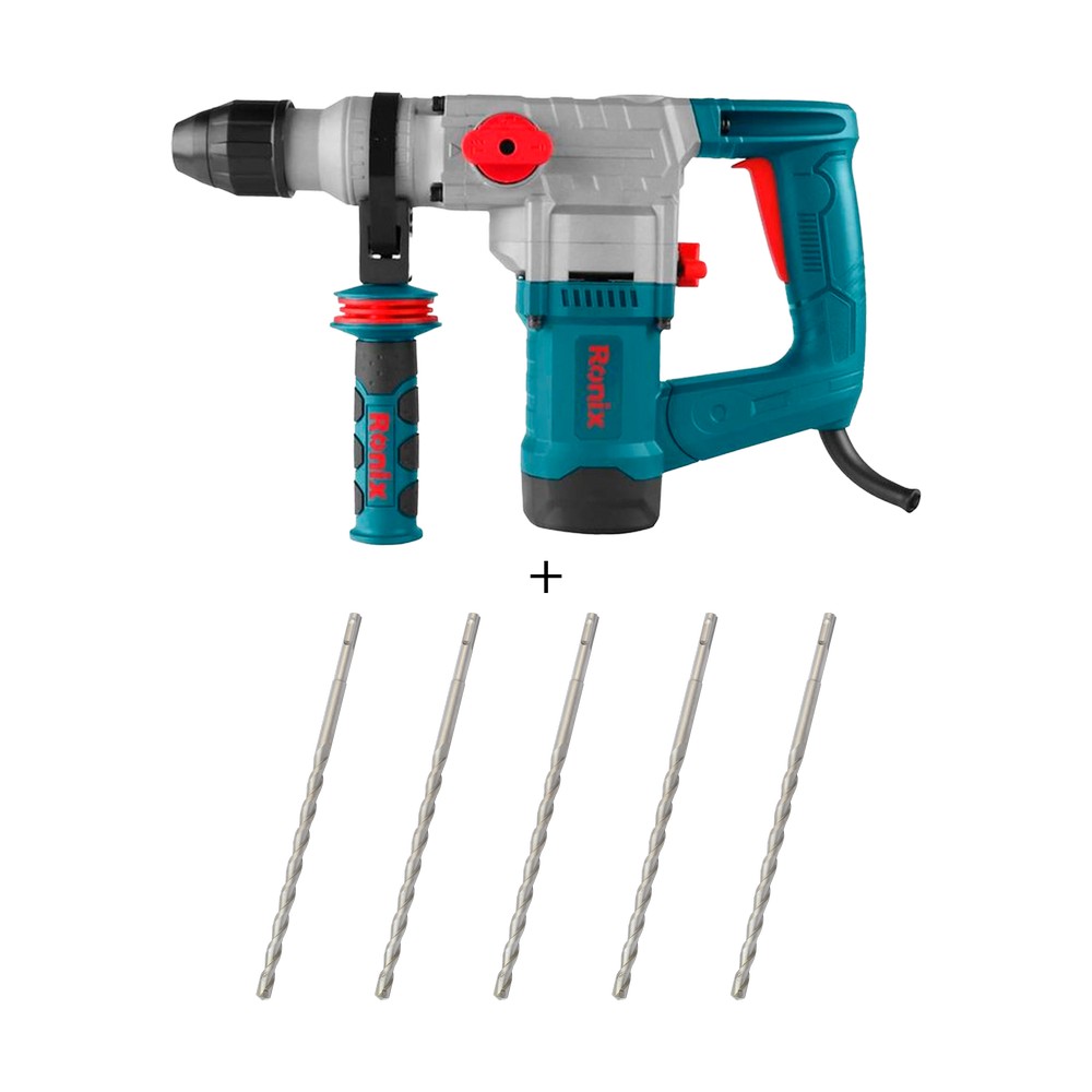 Kit - rotomartillo sds plus + 5 brocas