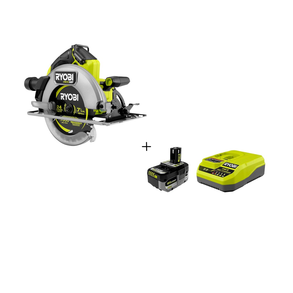 Kit - sierra circular + cargador + bateria