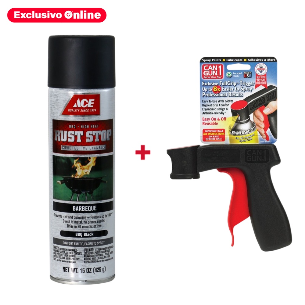 Kit - spray anticorrosivo para barbacoas + aplicador