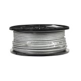 Cable de acero 1/8 pulg 7x7 con forro