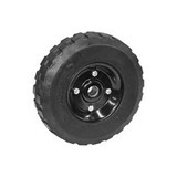 Rueda sólida para carretilla tipo diablo 8 x 2 pulg (20.32 x 5.08 cm)
