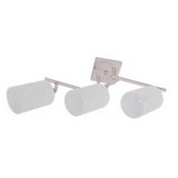LAMPARA DE TECHO 3L E27 SATIN NIQUEL VIDRIO NEVA 56-04219-41