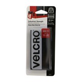 Disco de Cierre Plico Velcro Autoadhesivo 20 mm Diametro Color Negro Caja  de 200 Unidades. Velcro adhesivo de doble cara . La Superpapelería